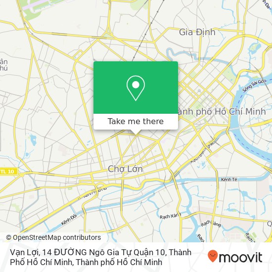 Bản đồ Vạn Lợi, 14 ĐƯỜNG Ngô Gia Tự Quận 10, Thành Phố Hồ Chí Minh