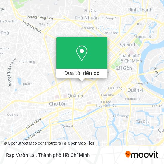 Bản đồ Rạp Vườn Lài