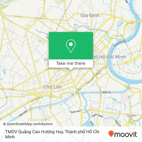 Bản đồ TMDV Quảng Cáo Hương Huy