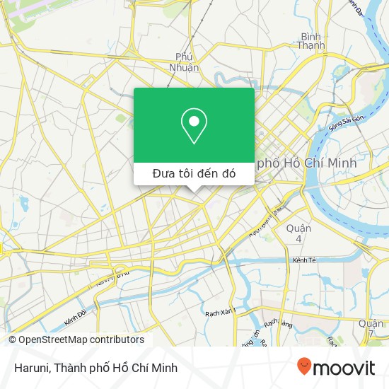 Bản đồ Haruni, 31040 HẺM 704 Nguyễn Đình Chiểu Quận 3, Thành Phố Hồ Chí Minh