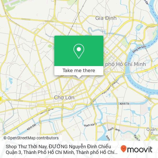 Bản đồ Shop Thư Thời Nay, ĐƯỜNG Nguyễn Đình Chiểu Quận 3, Thành Phố Hồ Chí Minh