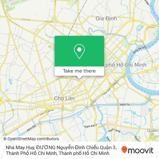 Bản đồ Nhà May Huy, ĐƯỜNG Nguyễn Đình Chiểu Quận 3, Thành Phố Hồ Chí Minh