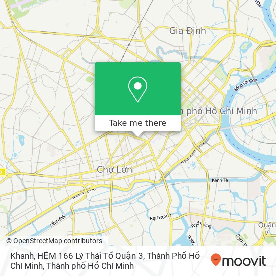 Bản đồ Khanh, HẺM 166 Lý Thái Tổ Quận 3, Thành Phố Hồ Chí Minh