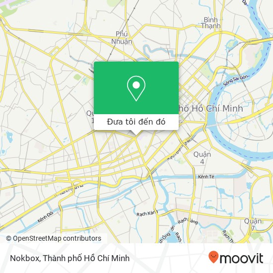 Bản đồ Nokbox, 496C ĐƯỜNG Nguyễn Thị Minh Khai Quận 3, Thành Phố Hồ Chí Minh