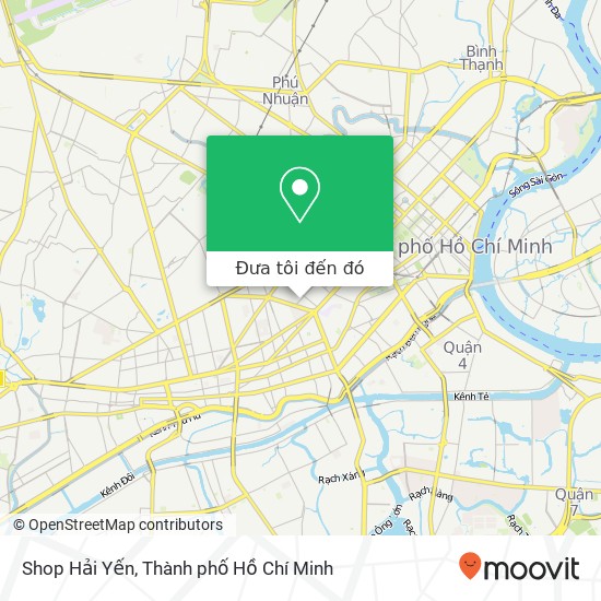 Bản đồ Shop Hải Yến, ĐƯỜNG Nguyễn Đình Chiểu Quận 3, Thành Phố Hồ Chí Minh