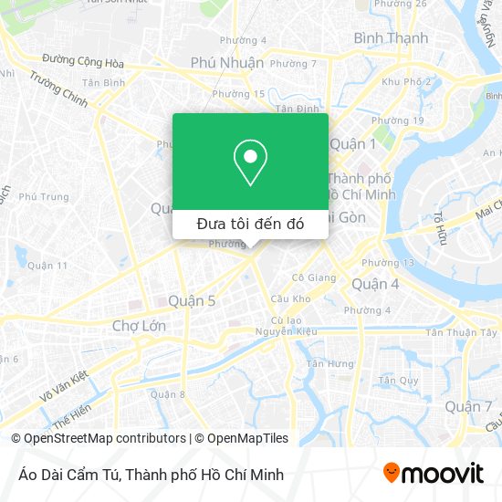 Bản đồ Áo Dài Cẩm Tú