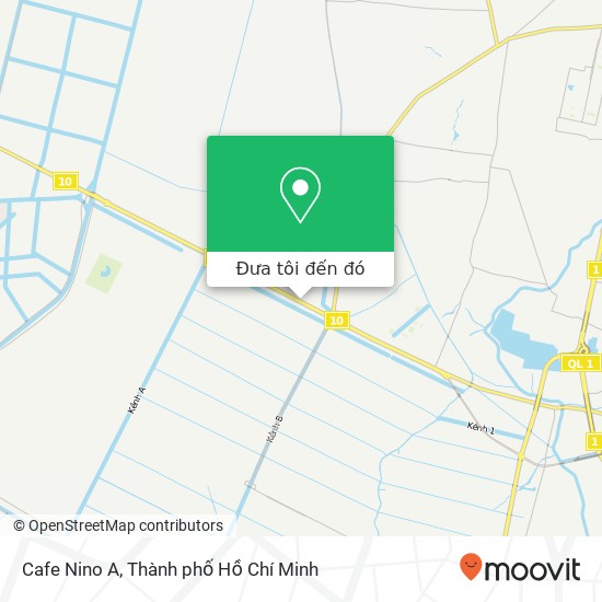 Bản đồ Cafe Nino A, ĐƯỜNG Trần Văn Giàu Huyện Bình Chánh, Thành Phố Hồ Chí Minh