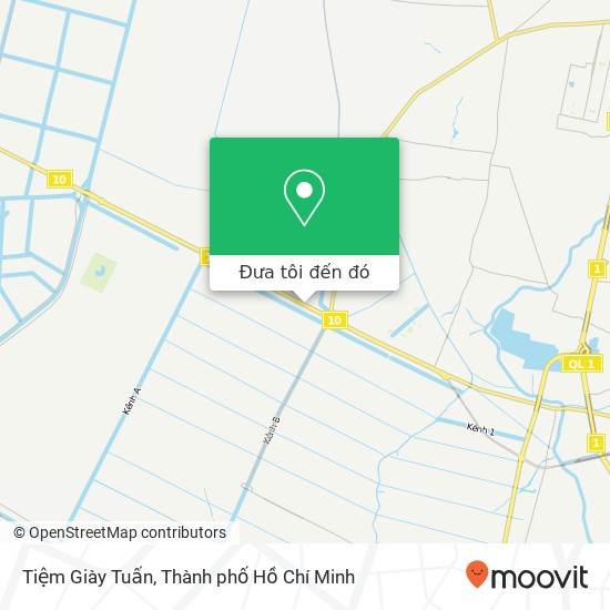 Bản đồ Tiệm Giày Tuấn, ĐƯỜNG Trần Văn Giàu Huyện Bình Chánh, Thành Phố Hồ Chí Minh