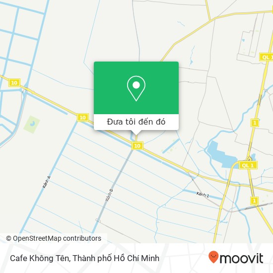 Bản đồ Cafe Không Tên, ĐƯỜNG Vĩnh Lộc Huyện Bình Chánh, Thành Phố Hồ Chí Minh