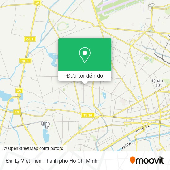 Bản đồ Đại Lý Việt Tiến