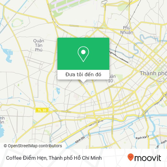 Bản đồ Coffee Điểm Hẹn, ĐƯỜNG Nguyễn Thị Nhỏ Quận Tân Bình, Thành Phố Hồ Chí Minh