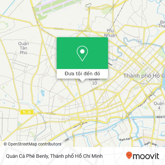 Bản đồ Quán Cà Phê Benly, HẺM 7A Đường Thành Thái Quận 10, Thành Phố Hồ Chí Minh