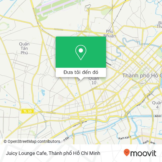 Bản đồ Juicy Lounge Cafe, 523G ĐƯỜNG Tô Hiến Thành Quận 10, Thành Phố Hồ Chí Minh