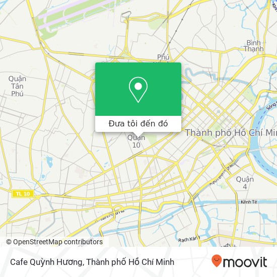 Bản đồ Cafe Quỳnh Hương, ĐƯỜNG Sư Vạn Hạnh Quận 10, Thành Phố Hồ Chí Minh