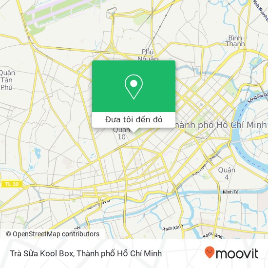 Bản đồ Trà Sữa Kool Box, 700 ĐƯỜNG Lê Hồng Phong Quận 10, Thành Phố Hồ Chí Minh