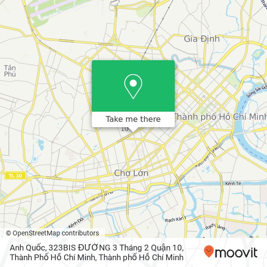 Bản đồ Anh Quốc, 323BIS ĐƯỜNG 3 Tháng 2 Quận 10, Thành Phố Hồ Chí Minh
