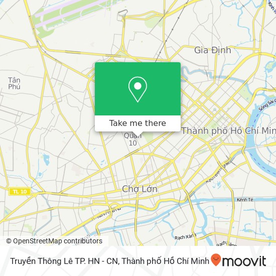 Bản đồ Truyền Thông Lê TP. HN - CN