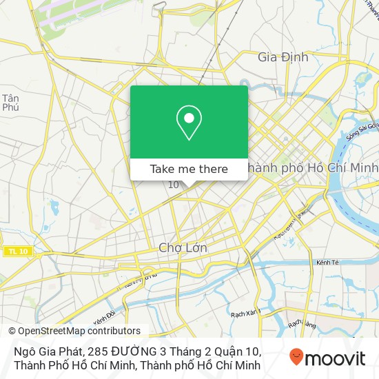 Bản đồ Ngô Gia Phát, 285 ĐƯỜNG 3 Tháng 2 Quận 10, Thành Phố Hồ Chí Minh