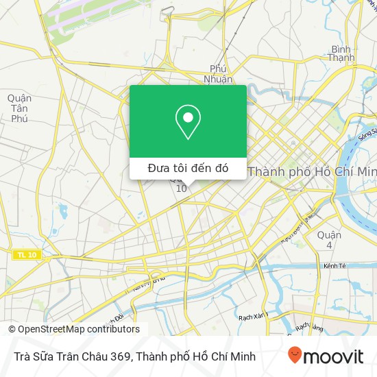 Bản đồ Trà Sữa Trân Châu 369, 369 ĐƯỜNG Sư Vạn Hạnh Quận 10, Thành Phố Hồ Chí Minh