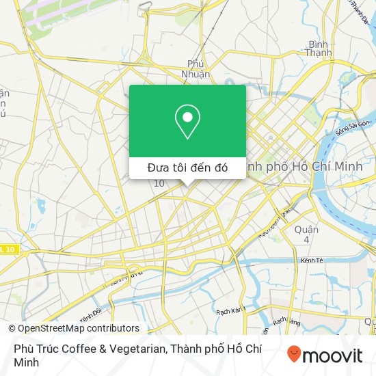 Bản đồ Phù Trúc Coffee & Vegetarian, 42 ĐƯỜNG Trần Minh Quyền Quận 10, Thành Phố Hồ Chí Minh