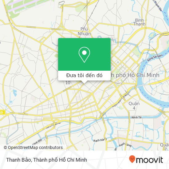 Bản đồ Thanh Bảo, 318 ĐƯỜNG Nguyễn Thiện Thuật Quận 3, Thành Phố Hồ Chí Minh