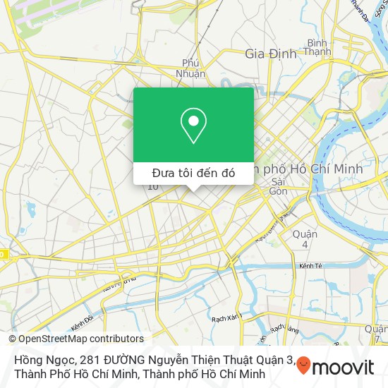 Bản đồ Hồng Ngọc, 281 ĐƯỜNG Nguyễn Thiện Thuật Quận 3, Thành Phố Hồ Chí Minh