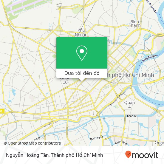 Bản đồ Nguyễn Hoàng Tân, 562 ĐƯỜNG Điện Biên Phủ Quận 10, Thành Phố Hồ Chí Minh