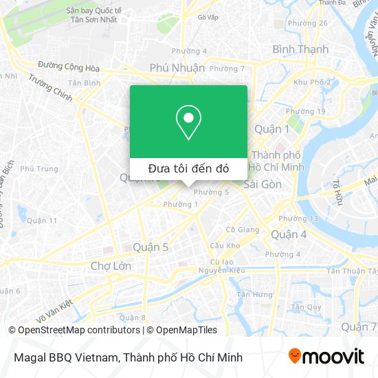 Bản đồ Magal BBQ Vietnam