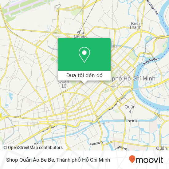 Bản đồ Shop Quần Áo Be Be, 116 ĐƯỜNG Cao Thắng Quận 3, Thành Phố Hồ Chí Minh