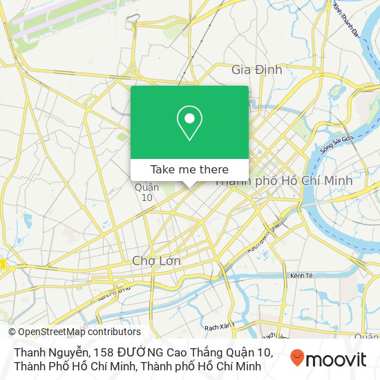 Bản đồ Thanh Nguyễn, 158 ĐƯỜNG Cao Thắng Quận 10, Thành Phố Hồ Chí Minh
