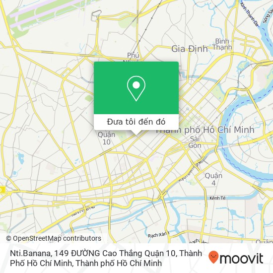 Bản đồ Nti.Banana, 149 ĐƯỜNG Cao Thắng Quận 10, Thành Phố Hồ Chí Minh