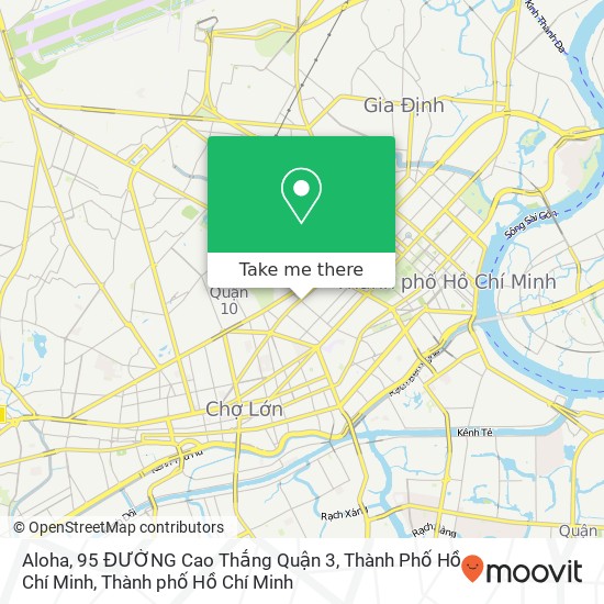 Bản đồ Aloha, 95 ĐƯỜNG Cao Thắng Quận 3, Thành Phố Hồ Chí Minh