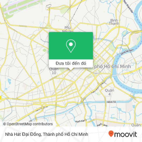 Bản đồ Nhà Hát Đại Đồng