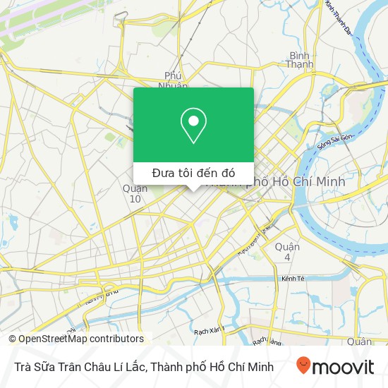 Bản đồ Trà Sữa Trân Châu Lí Lắc, ĐƯỜNG Số 3 Quận 3, Thành Phố Hồ Chí Minh