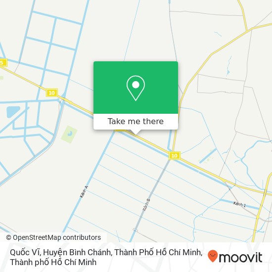 Bản đồ Quốc Vĩ, Huyện Bình Chánh, Thành Phố Hồ Chí Minh
