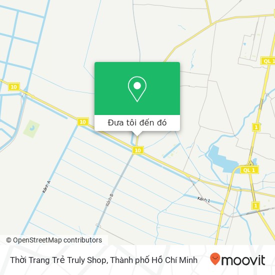 Bản đồ Thời Trang Trẻ Truly Shop, ĐƯỜNG Vĩnh Lộc Huyện Bình Chánh, Thành Phố Hồ Chí Minh