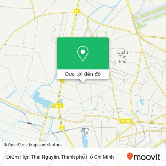 Bản đồ Điểm Hẹn Thái Nguyên, 384 ĐƯỜNG Lê Văn Quới Quận Bình Tân, Thành Phố Hồ Chí Minh