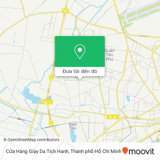 Bản đồ Cửa Hàng Giày Da Tích Hanh, 356 ĐƯỜNG Lê Văn Quới Quận Bình Tân, Thành Phố Hồ Chí Minh