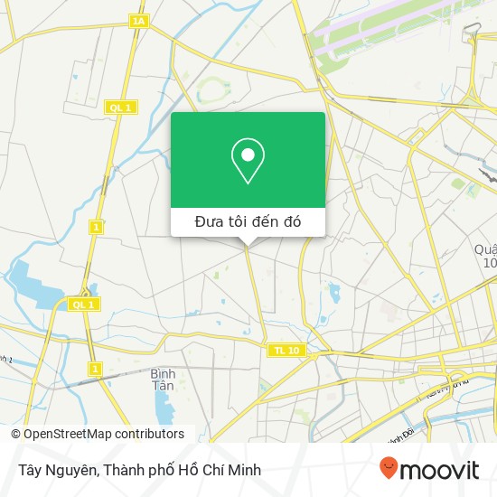 Bản đồ Tây Nguyên, ĐƯỜNG Thoại Ngọc Hầu Quận Tân Phú, Thành Phố Hồ Chí Minh
