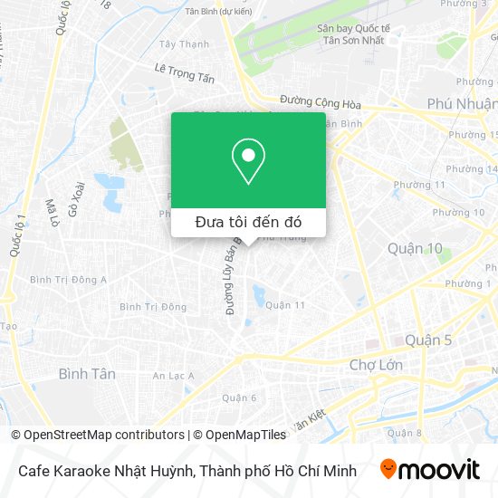 Bản đồ Cafe Karaoke Nhật Huỳnh