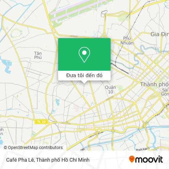 Bản đồ Café Pha Lê