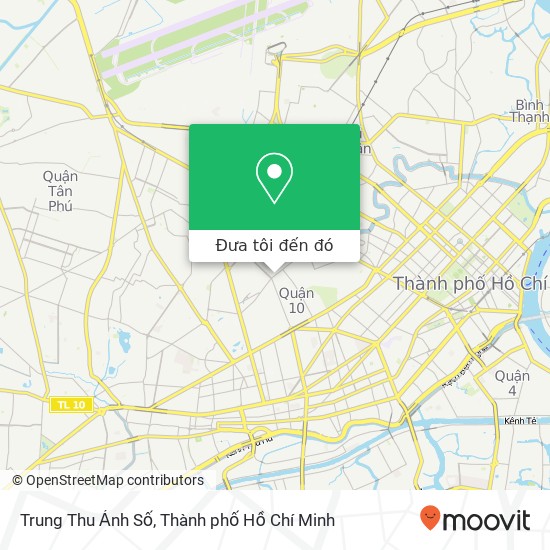 Bản đồ Trung Thu Ảnh Số, 343 ĐƯỜNG Tô Hiến Thành Quận 10, Thành Phố Hồ Chí Minh