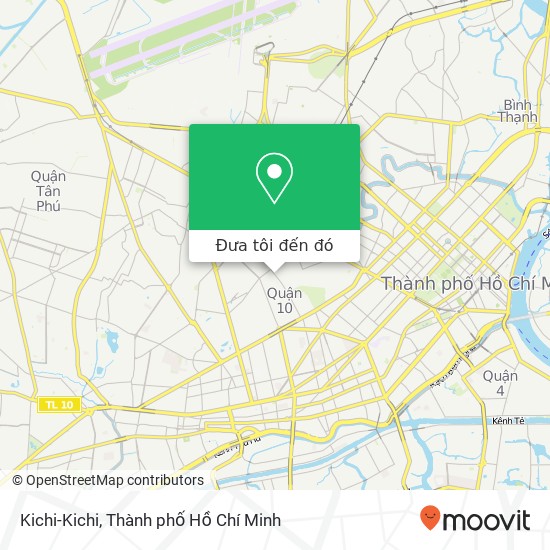 Bản đồ Kichi-Kichi, ĐƯỜNG Sư Vạn Hạnh Quận 10, Thành Phố Hồ Chí Minh