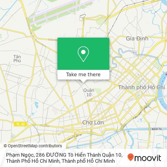 Bản đồ Phạm Ngọc, 286 ĐƯỜNG Tô Hiến Thành Quận 10, Thành Phố Hồ Chí Minh