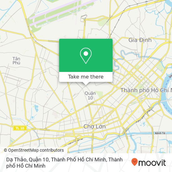 Bản đồ Dạ Thảo, Quận 10, Thành Phố Hồ Chí Minh