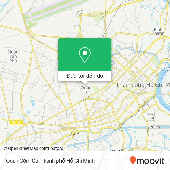 Bản đồ Quán Cơm Gà, 529 ĐƯỜNG Sư Vạn Hạnh Quận 10, Thành Phố Hồ Chí Minh