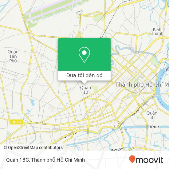 Bản đồ Quán 18C, 539 ĐƯỜNG Sư Vạn Hạnh Quận 10, Thành Phố Hồ Chí Minh