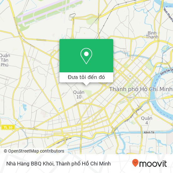 Bản đồ Nhà Hàng BBQ Khói, HẺM 456 Cao Thắng Quận 10, Thành Phố Hồ Chí Minh