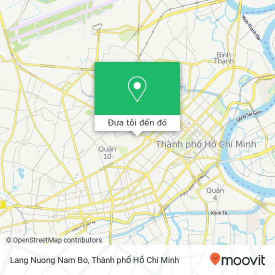 Bản đồ Lang Nuong Nam Bo, HẺM 285 Cách Mạng Tháng 8 Quận 10, Thành Phố Hồ Chí Minh
