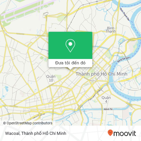 Bản đồ Wacoal, 16 ĐƯỜNG 3 Tháng 2 Quận 10, Thành Phố Hồ Chí Minh